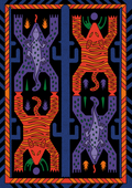 Tiger or Lizzard Art-print
