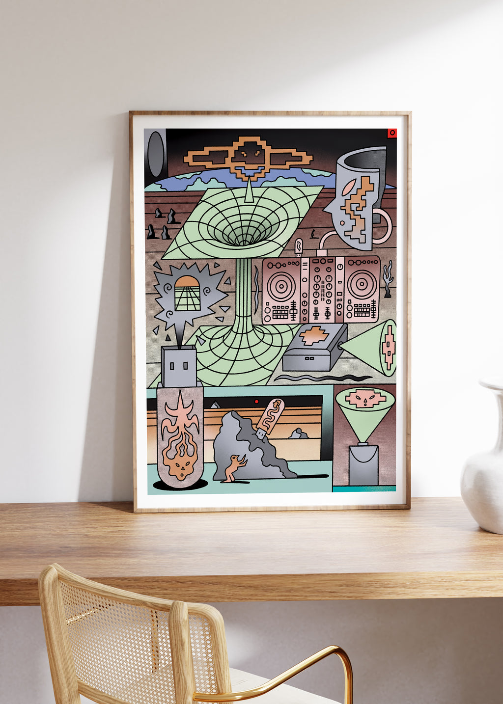 Arkadia Art Print